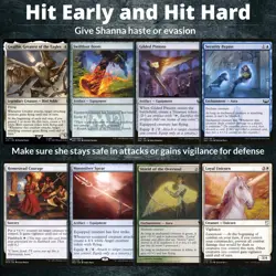 Shanna Purifying Blade Commander Lifegain MTG Magic full Deck EDH - Image 3