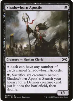 Shadowborn Apostle (Foil, #89, NM) Double Masters 2022 (2X2), MTG - Image 1
