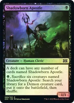 4 x FOIL Shadowborn Apostle Double Masters 2022 PLAYSET NM - Image 1