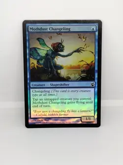 Mothdust Changeling Morningtide Foil MTG Free Fast Shipping #42 - Image 1