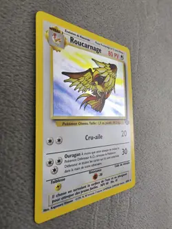 Roucarnage (Pidgeot) 8/64 Rare Holo - Jungle Francais FRENCH Pokemon TCG NM - Image 2