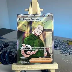 Pokemon TCG Lt. Surge's Bargain 170/132 Mega Evolution - Image 1
