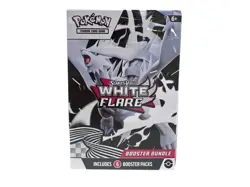 Pokemon Scarlet & Violet White Flare Booster Bundle Sealed Box 6 Booster Packs - Image 1