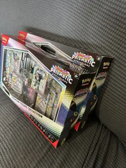 2x Pokemon TCG SV 8.5 Prismatic Premium Figure Collection - Espeon & Umbreon - Image 3