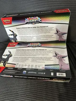 2x Pokemon TCG SV 8.5 Prismatic Premium Figure Collection - Espeon & Umbreon - Image 4