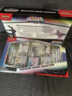 2x Pokemon TCG SV 8.5 Prismatic Premium Figure Collection - Espeon & Umbreon - Image 5