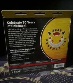 POKEMON DAY 2026 COLLECTION - 30TH ANNIVERSARY - BRAND NEW & SEALED - Image 2