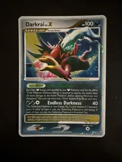 Pokemon TCG Darkrai Lv.X DP19 Holo - 2008 Diamond & Pearl Black Star Promo LP - Image 1