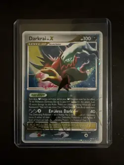 Pokemon TCG Darkrai Lv.X DP19 Holo - 2008 Diamond & Pearl Black Star Promo LP - Image 3