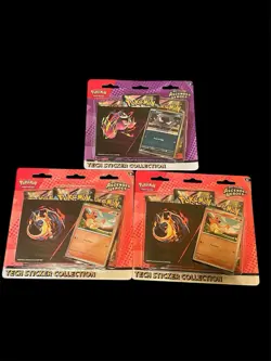 Pokemon Mega Evolution Ascended Heroes 3 Tech Sticker Collection Lot Ships Now - Image 1