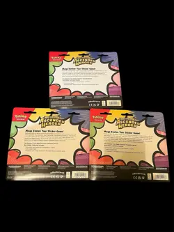Pokemon Mega Evolution Ascended Heroes 3 Tech Sticker Collection Lot Ships Now - Image 2