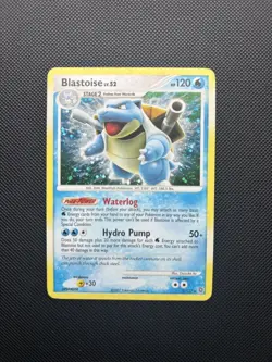 Pokemon Card Secret Wonders Holo Blastoise Lv.52 2/132 - Image 1
