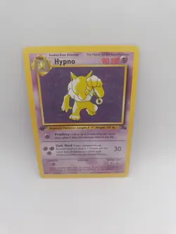 Hypno 23/62 1st Edition WOTC 1999 Fossil Vintage Pokemon Card *HP Condition* - Image 1