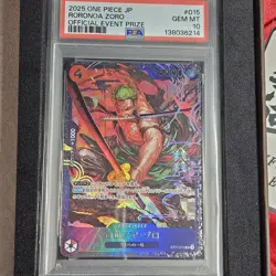 (FreeShipping) PSA 10 Zoro ST21-015 Flagship Battle 2025 ONE PIECE Card Japanese - Image 2