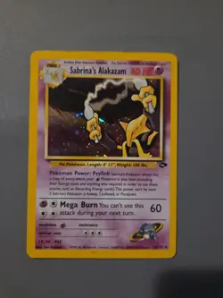 Sabrina's Alakazam 16/132 Gym Challenge Holo - Image 1