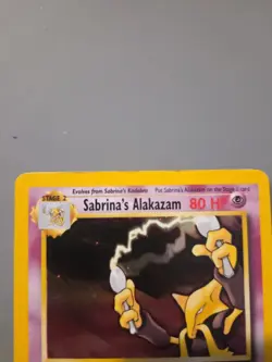 Sabrina's Alakazam 16/132 Gym Challenge Holo - Image 2