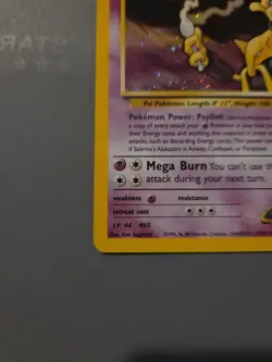 Sabrina's Alakazam 16/132 Gym Challenge Holo - Image 4
