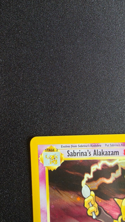 Sabrina's Alakazam 16/132 Gym Challenge Holo - Image 2