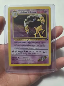 Sabrina's Alakazam 16/132 Gym Challenge Holo - Image 1