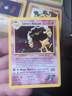 Sabrina's Alakazam 16/132 Gym Challenge Holo - Image 1