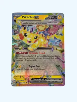 Pikachu ex 057/191 NM/M Double Rare Surging Sparks Pokemon TCG English - Image 1
