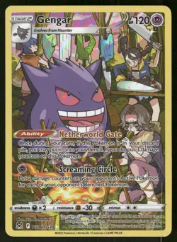 Pokemon TCG Gengar Trainer Gallery Tg06/tg30 2022 Sword Shield Lost Origin NM - Image 1