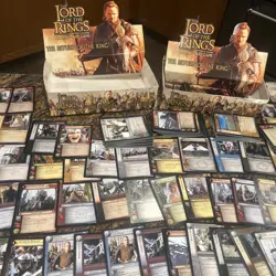 The Lord Of The Rings LOTR TCG Return Of The King Card Lot 500 Plus Card Lot - Image 1