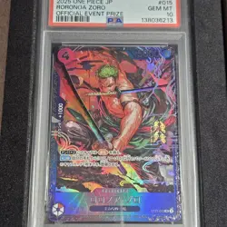 (FreeShipping) PSA 10 Zoro ST21-015 Flagship Battle 2025 ONE PIECE Card Japanese - Image 2