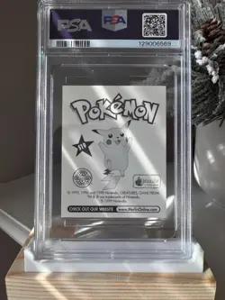 Scyther Prism S19 Pokemon PSA 9 - Holo Foil Sticker Card 1999 Merlin - Image 2