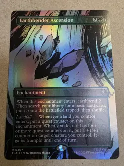 Earthbender Ascension - Foil (Borderless) Avatar: The Last Airbender - Mtg - Image 1