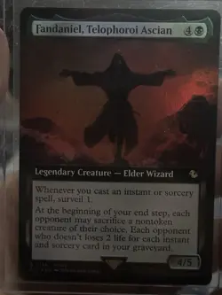 Fandaniel, Telophoroi Ascian (Extended Art) Commander: Final Fantasy Foil - Image 1