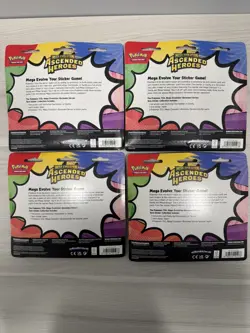 Pokemon TCG Ascended Heroes Tech Sticker Collection Sealed Lot of 4 - Image 2