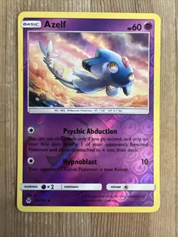 Pokemon TCG Azelf Forbidden Light 43/131 Reverse Holo Uncommon NM - Image 1