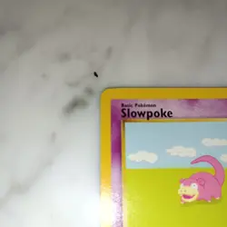 1st Edition Slowpoke 55/62 Wizards Fossil Carte Pokemon English Pokemon - Image 2