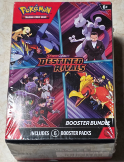 Pokemon TCG: Scarlet & Violet-Destined Rivals Booster Bundle 6 Packs New Sealed! - Image 2