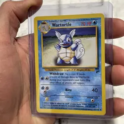 Pokemon TCG Wartortle 63/130 Regular Uncommon Base Set 2 LP Lightly Played Vtg - Image 2