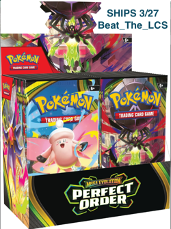 Pokemon TCG: Mega Evolution-Perfect Order Booster Display Box (36 Packs) PRESALE - Image 1