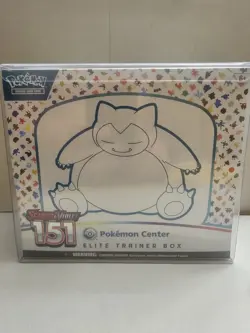 Scarlet & Violet 151 Pokemon Center Elite Trainer Box PC ETB SEALED with Case - Image 1