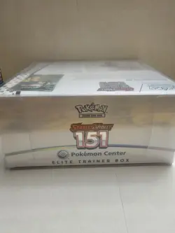 Scarlet & Violet 151 Pokemon Center Elite Trainer Box PC ETB SEALED with Case - Image 2