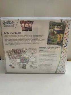 Scarlet & Violet 151 Pokemon Center Elite Trainer Box PC ETB SEALED with Case - Image 3