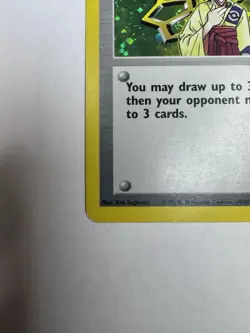 2000 Pokemon Gym Heroes Trainer Erika Unlimited Holo 16/132 MP - Image 5