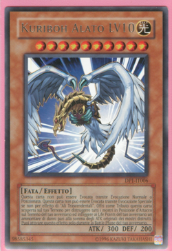 KURIBOH ALATO LV10 • (Winged Kuriboh Lv10) • Rara • DP1 IT006 • Unl • Yugioh! - Image 1