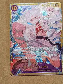 Monkey.D.Luffy OP05-119 SEC Awakening of the New Era Foil One Piece NM - Image 1