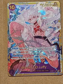 Monkey.D.Luffy OP05-119 SEC Awakening of the New Era Foil One Piece NM - Image 3