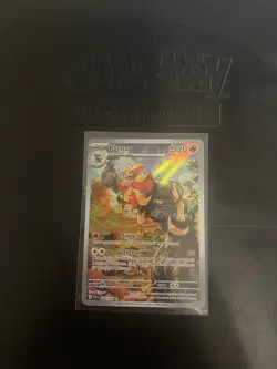 Pokemon TCG Paldea Evolved Pyroar 200/193 Illustration Rare NEAR MINT NM - Image 1