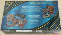 (1) FACTORY SEALED Pokemon Mega Charizard X EX Ultra Premium Collection BOX UPC - Image 2