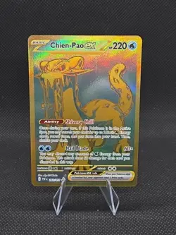 Pokemon TCG Chien-Pao ex Scarlet & Violet: Paldean Fates 242/091 Holo Hyper Rare - Image 1