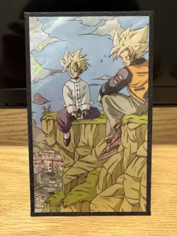 Dragon Ball Super Jumbo Card Featuring Goku And Gohan - Image 1