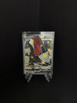 Korean Card Charizard V 307/190 Shiny Star V Holo Rare SSR Full Art Used Swsh - Image 1