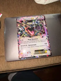 Pokemon TCG Rayquaza EX XY66 Jumbo Promo Card 2015 - Image 1